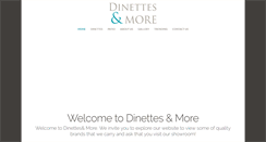 Desktop Screenshot of dinettes-n-more.com